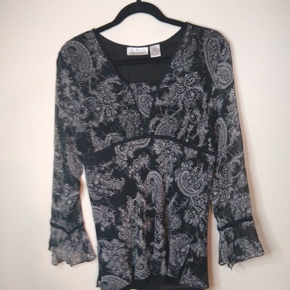 New York City Design Co. women's 100% silk blouse - Picture 1 of 7